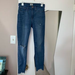 J. Crew Toothpick Jeans